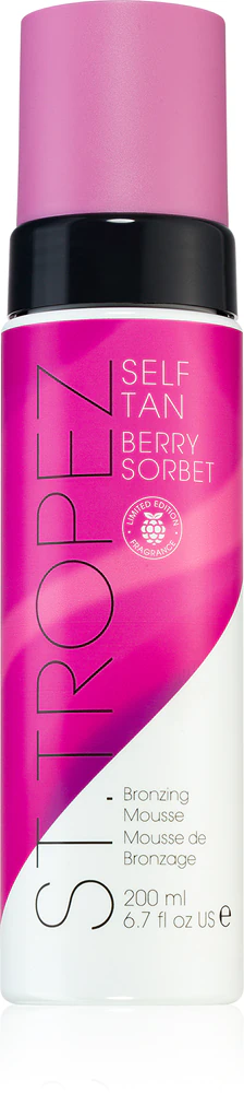 St.Tropez Self Tan Mousse Berry Sorbet self-tanning foam