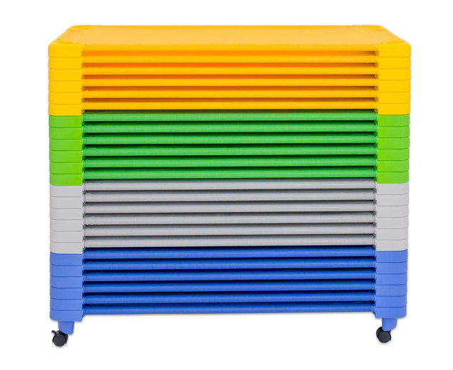 Stackable Cot Yellow