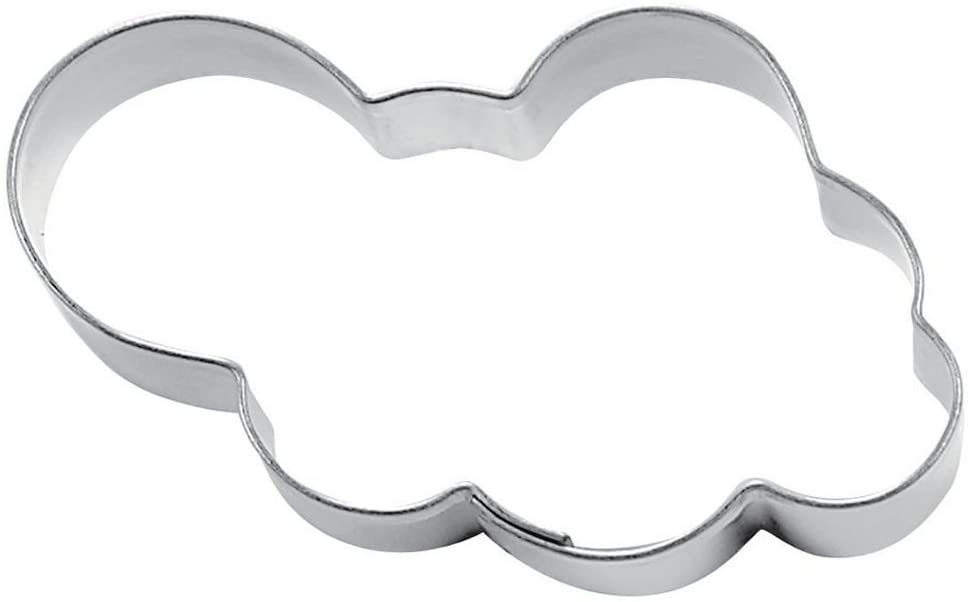 Staedter Städter 064348f Cookie Cutters Cloud 6.5 cm Stainless Steel Dishwasher Safe