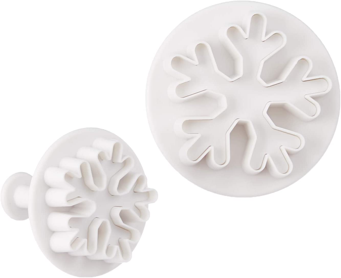 Staedter Städter 170537 Snowflake, Set of 2 with Ejector