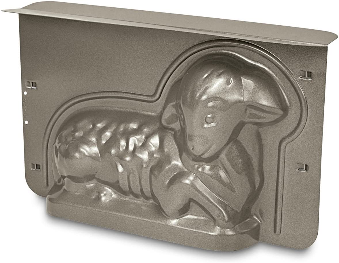 Städter 605121 Baking Mould in 2x Parts Non-Stick 30 x 19 x 10 cm Easter Lamb