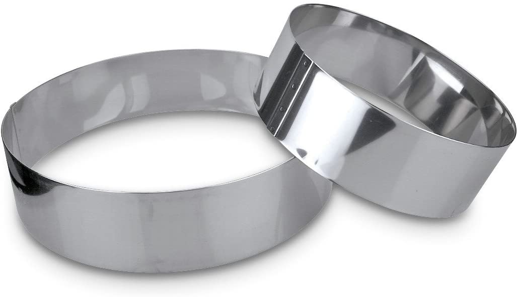 Städter 625167 Cake Ring Diameter 28 x 6 cm Stainless Steel, Silver, 28 x 28 x 6 cm