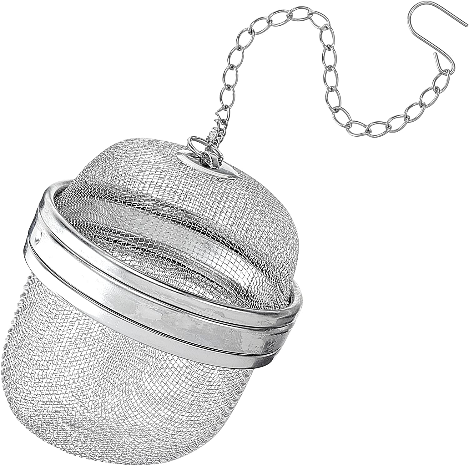 Städter 702059 Tea and Spice Ball Stainless Steel, 6.5 x 6.5 x 6.5 cm Silver