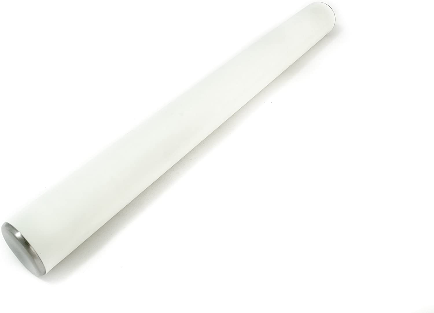 Staedter Städter 803503 Professional Rolling Pin 50 cm Long Non-Stick Silicon White