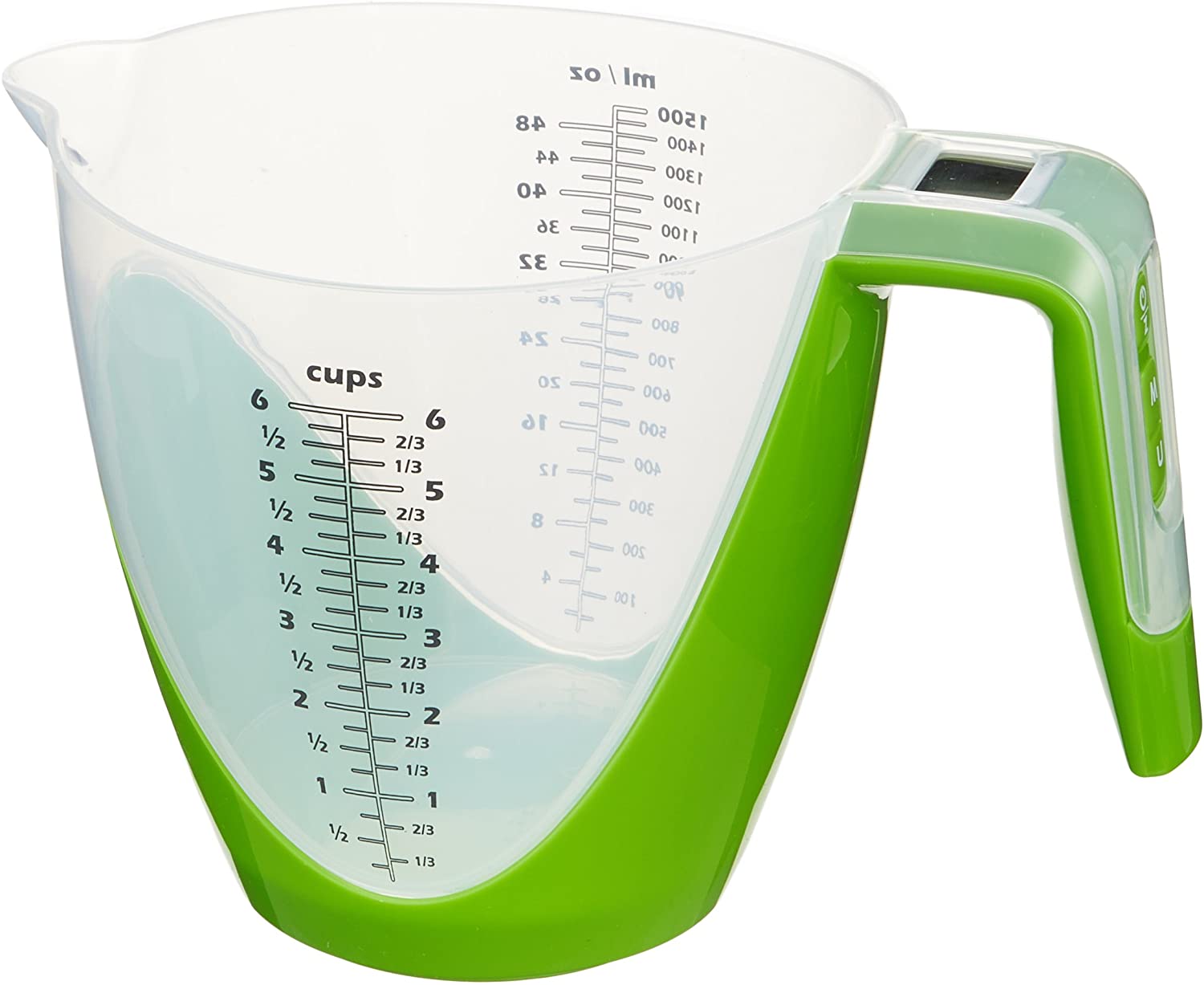 Städter 853102 Measuring Jug, Electronic Scales Green