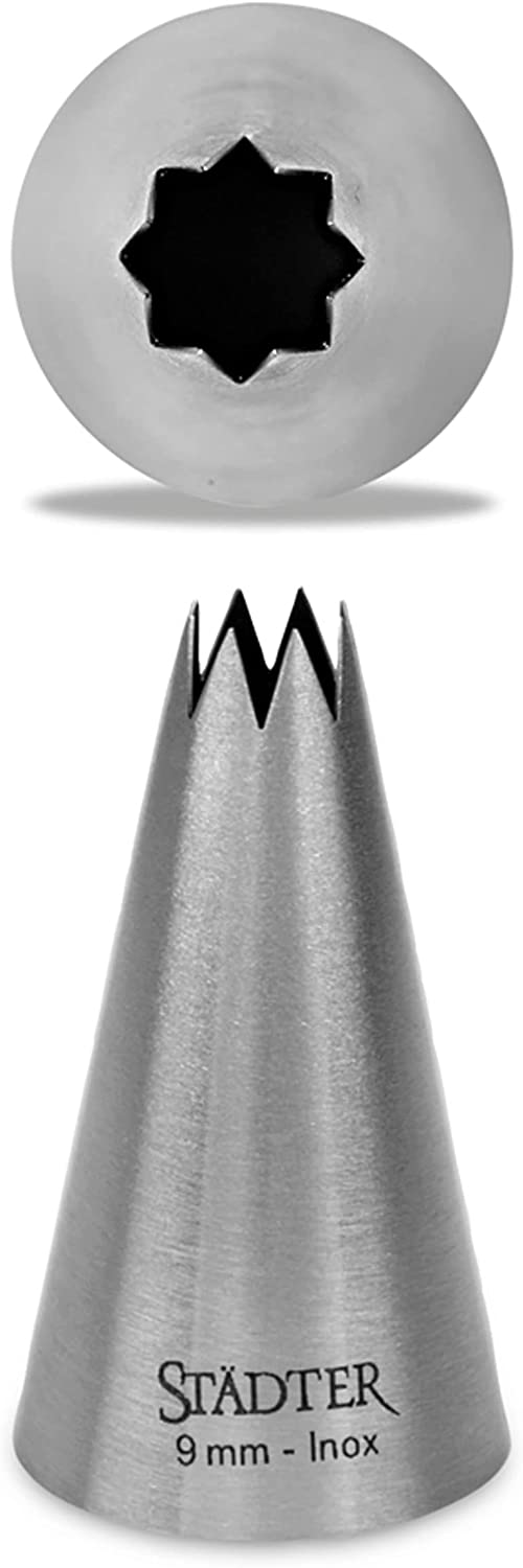 Staedter Städter 9 mm Stainless Steel Star Nozzle