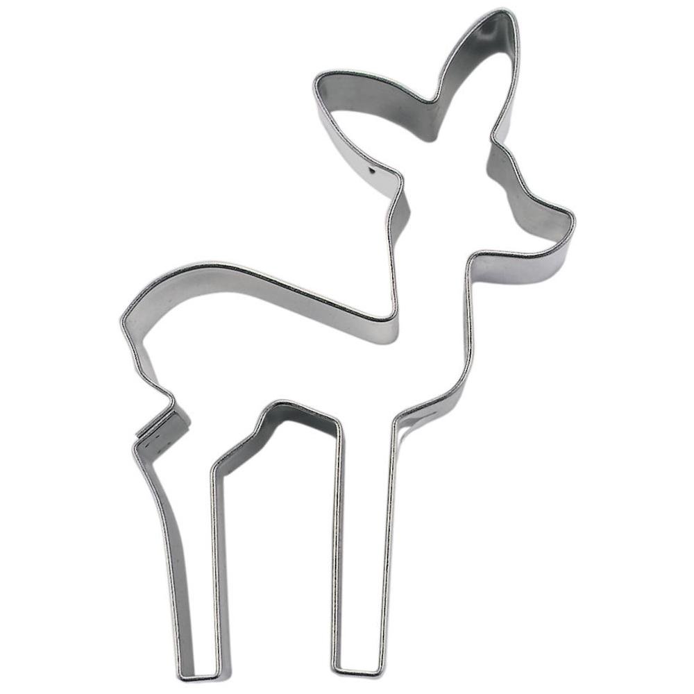 Staedter Städter Cookie Cutter 6 Cm Stainless Steel Fawn