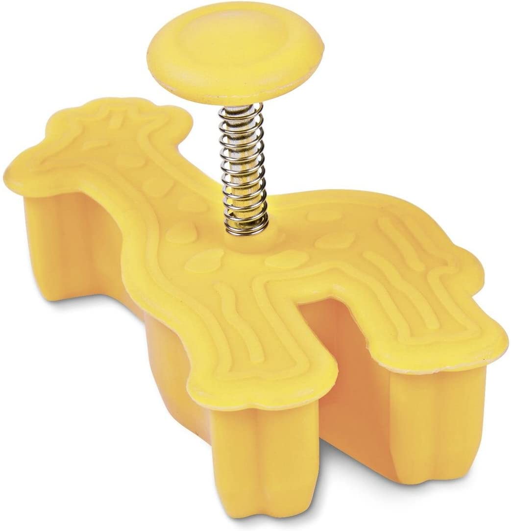 Staedter Städter Cookie Cutter Giraffe Plastic Cookie Cutter with Ejector