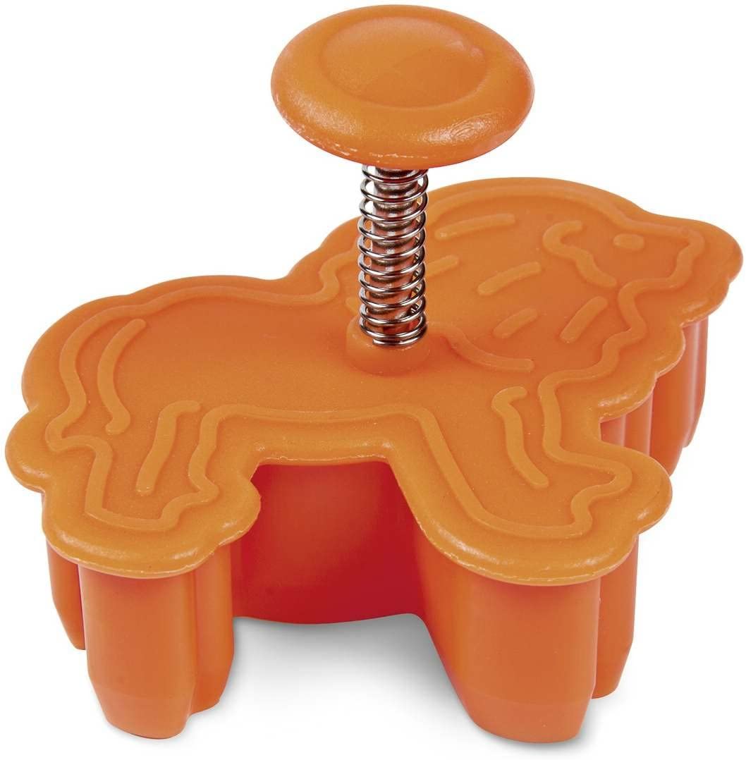 Staedter Städter Cookie Cutter Lion Plastic with Ejector Cutters