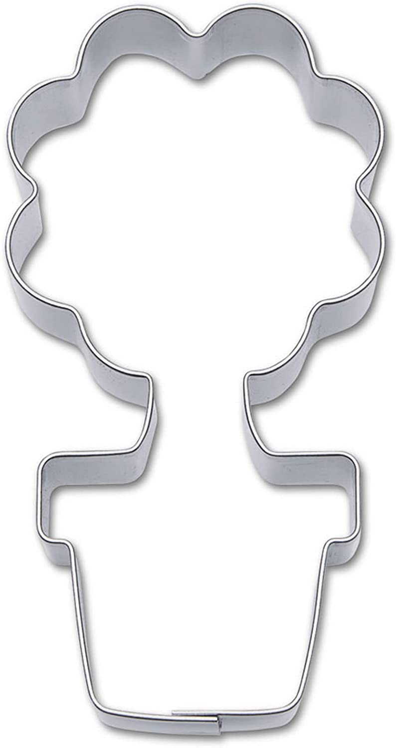 Staedter Städter Cookie Cutter Plant 7.5 cm Stainless Steel Cutters