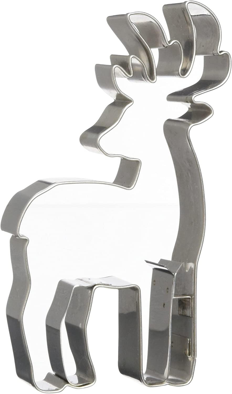 Staedter Städter Stag Cookie Cutter, Stainless Steel, Silver, 11 x 11 x 3 cm