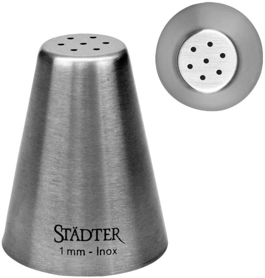 Staedter Städter Stainless Steel Vermicell Nozzle 7/1.5 mm