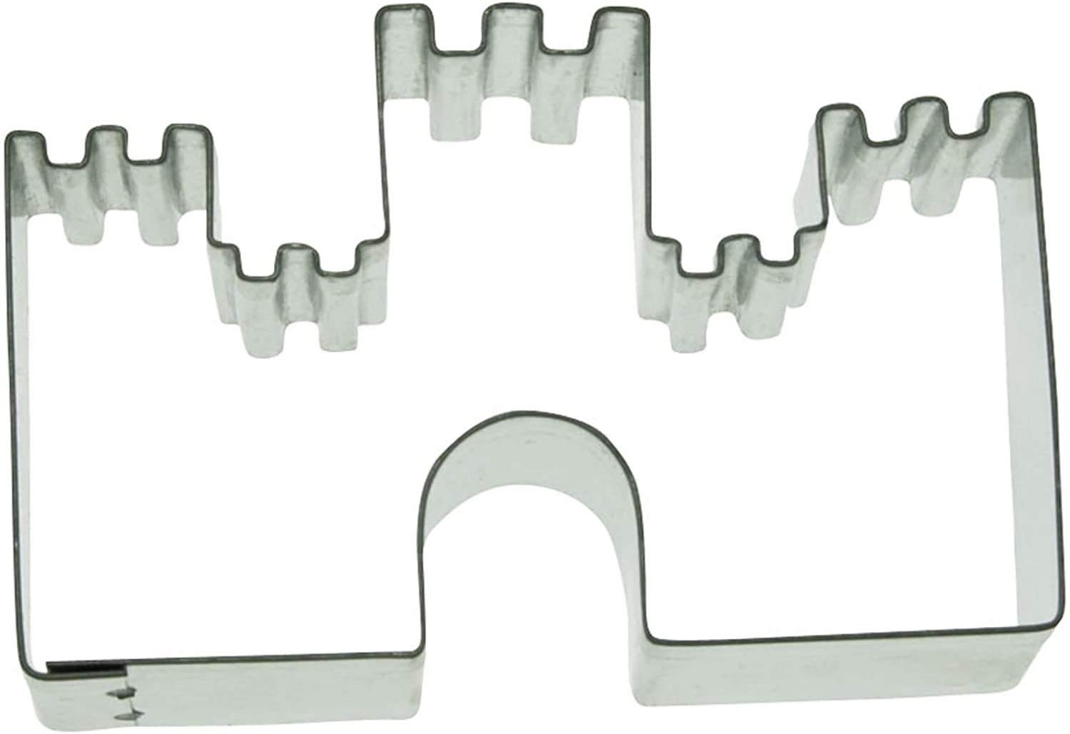 Staedter Castle Cookie Cutter, Stainless Steel, About 7 Cm
