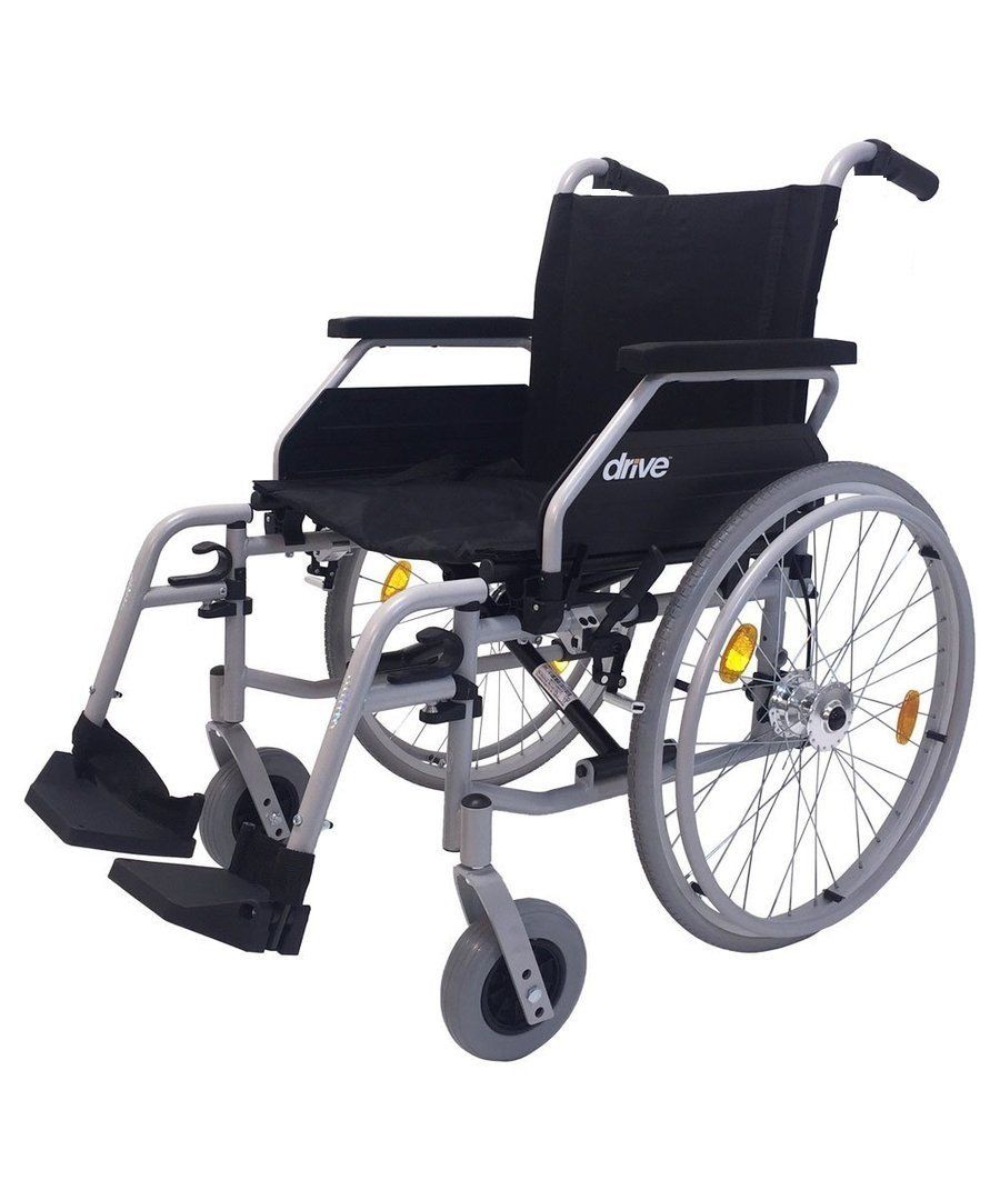 Standard steel wheelchair Drive Medical Ecotec 2G seat width 38cm