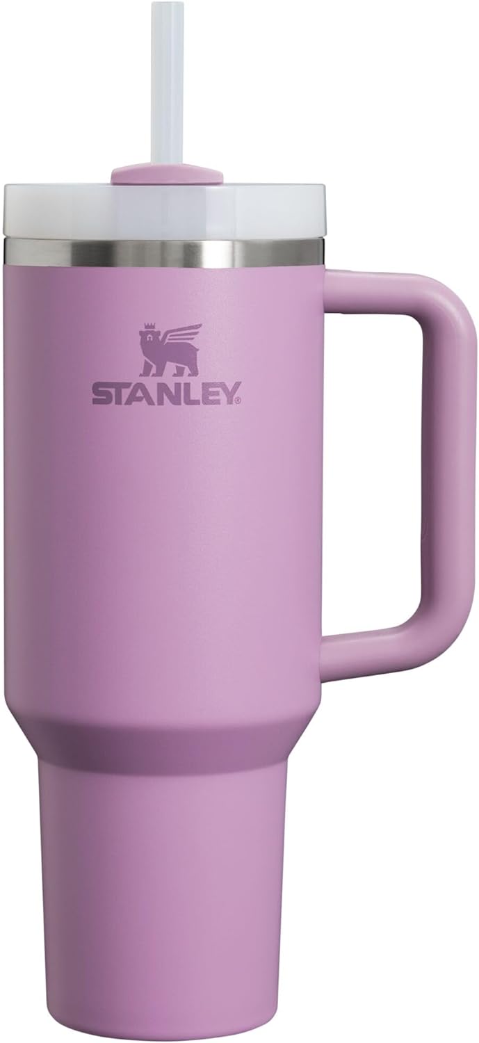 Stanley Quencher H2.0  with Lid and Straw, Lilac, 1.2L