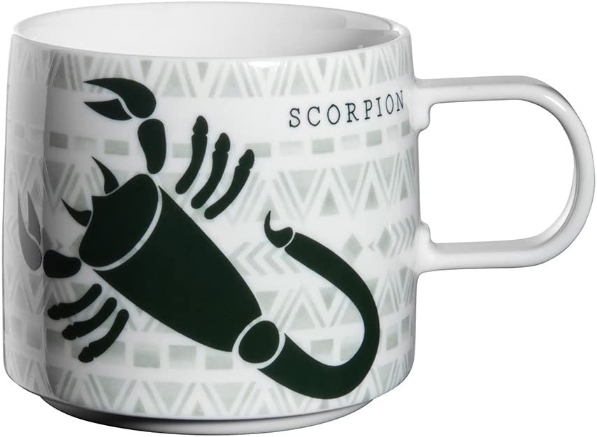 Star Sign Mug – Scorpio D 9.5 cm Height 8.6 \"