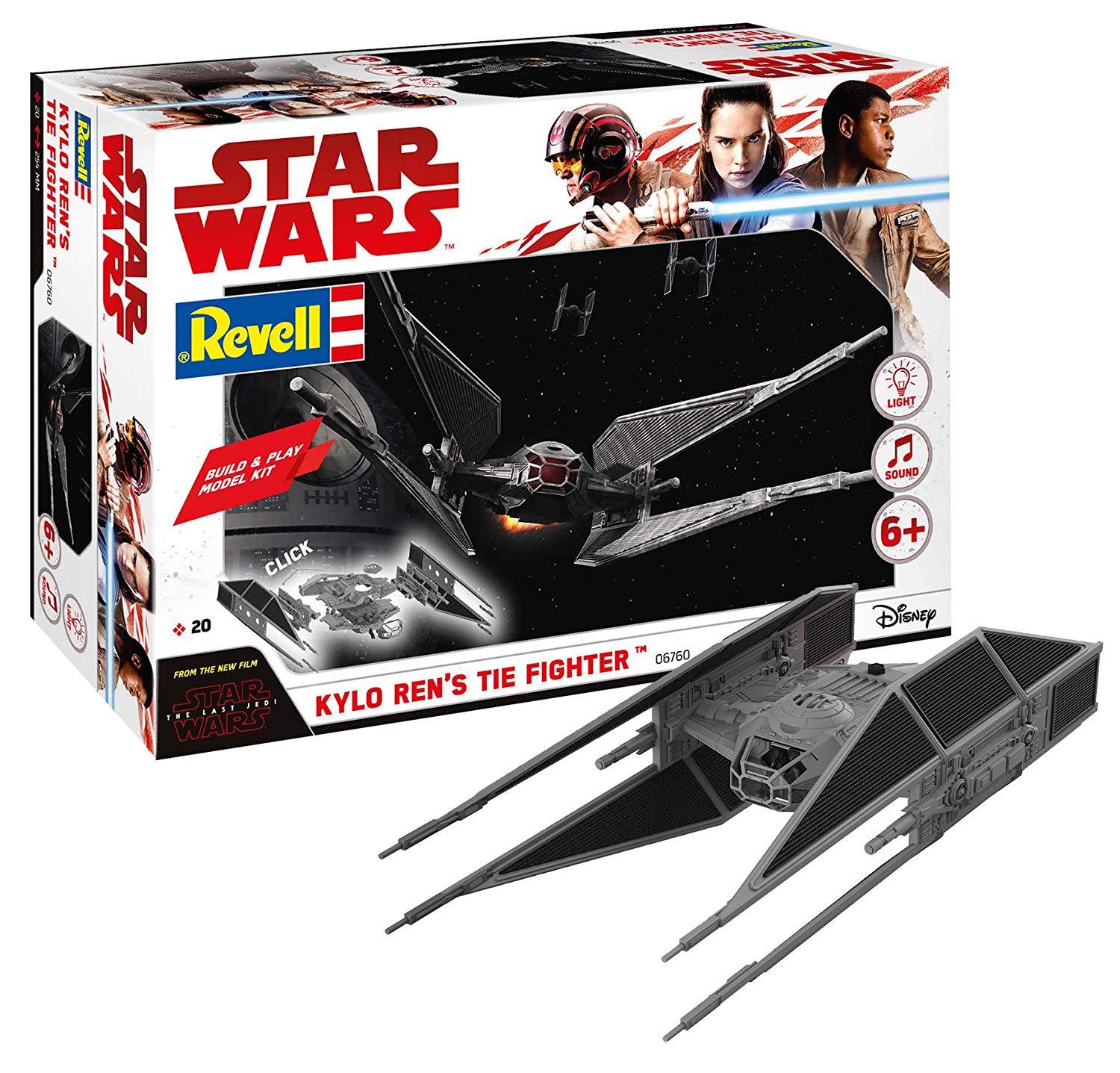 Revell Star Wars Build Play Kylo Rens Tie Fighter A