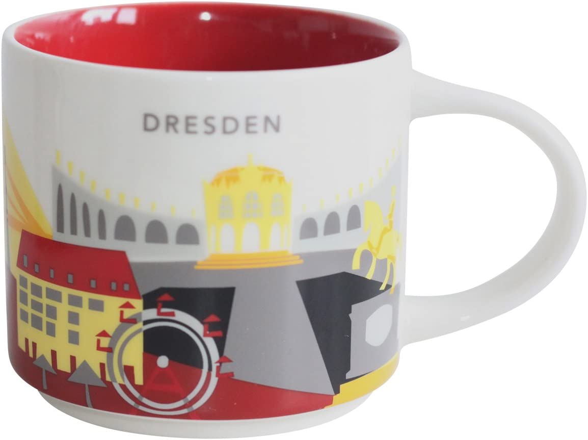 Starbucks City Mug You Are Here Collection Dresden Coffee Mug Coffee Cup