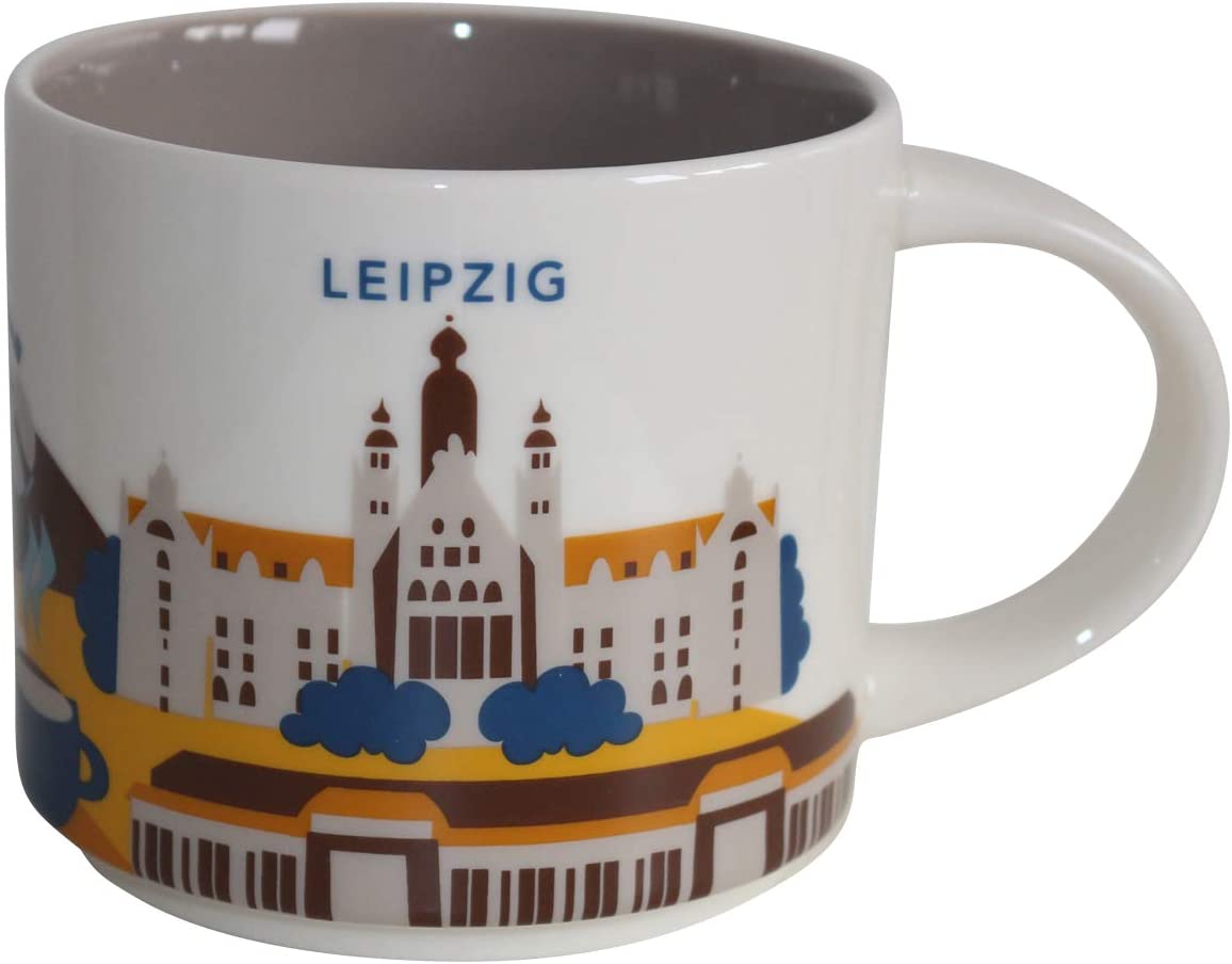 Starbucks City Mug You Are Here Collection Leipzig Coffee Cup