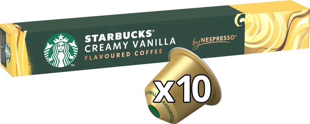 Starbucks Creamy Vanilla for Nespresso (1 x 10 capsules)