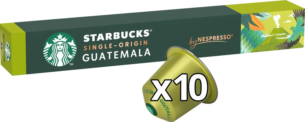 Starbucks Single Origin Guatemala for Nespresso (1 x 10 capsules)