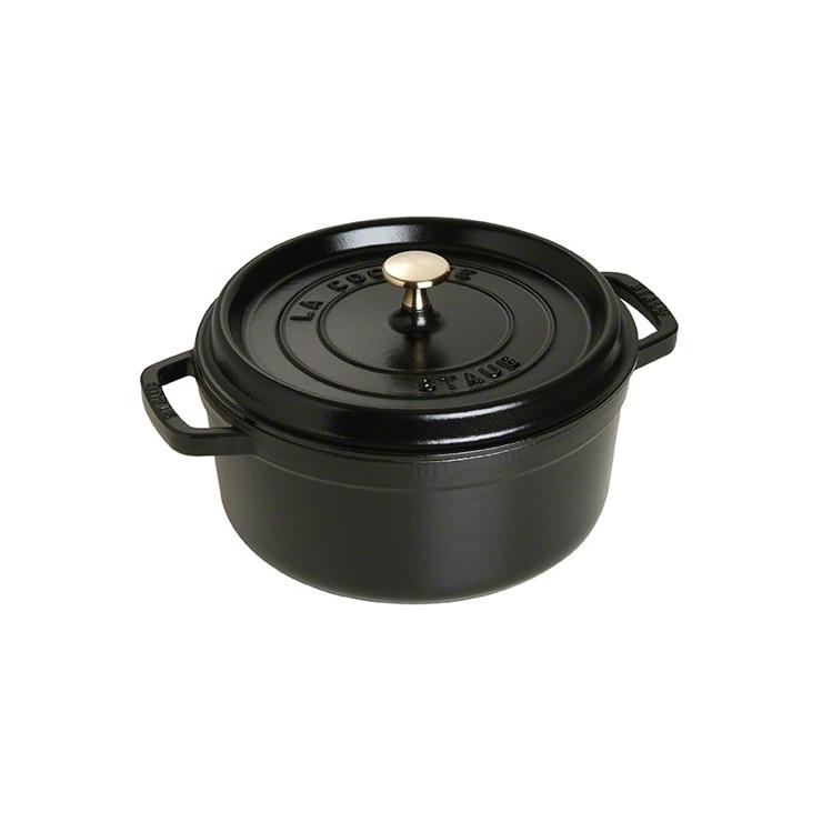 Dust Round Pot Made Of Cast Iron 3.8 L
