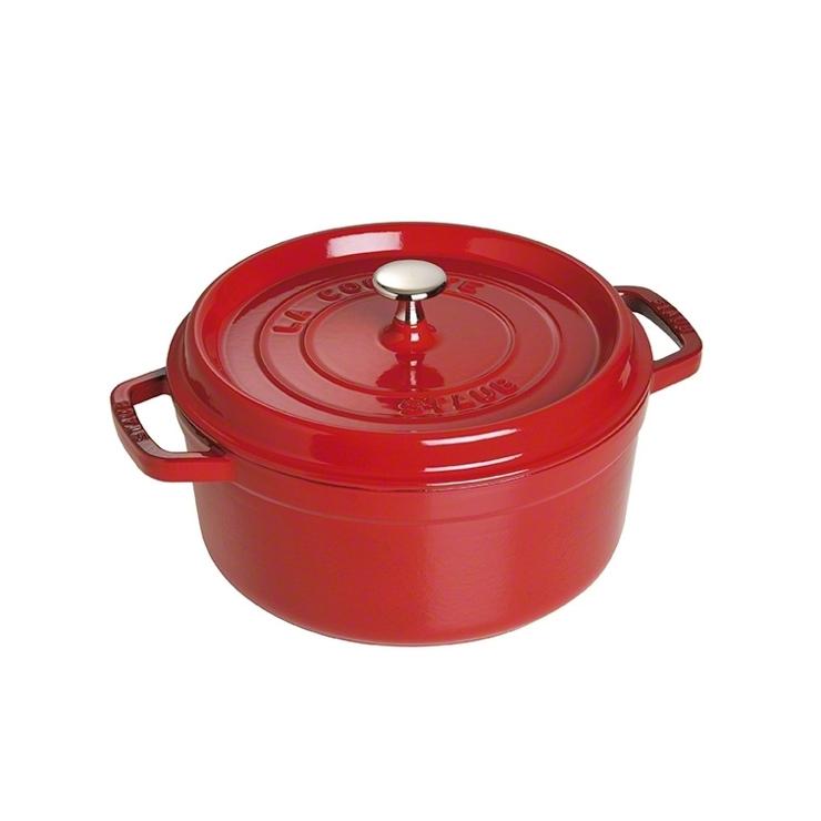 Dust Round Pot Made Of Cast Iron 5.2 L