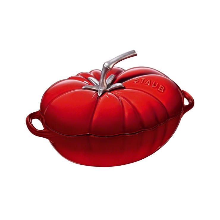 Tomato Dust Pot Made Of Cast Iron 2.9 L