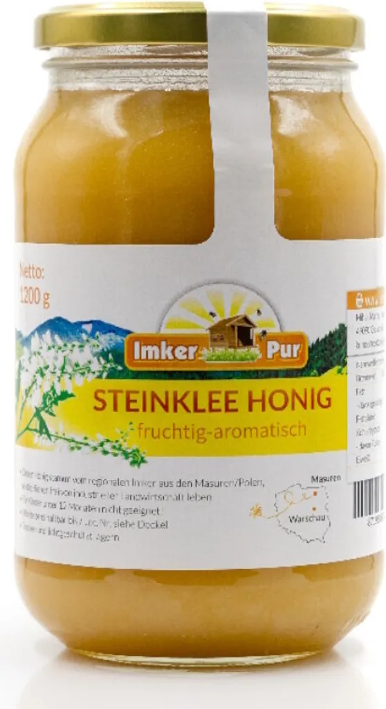 Steinklee Honig von ImkerPur, 1,2 kg