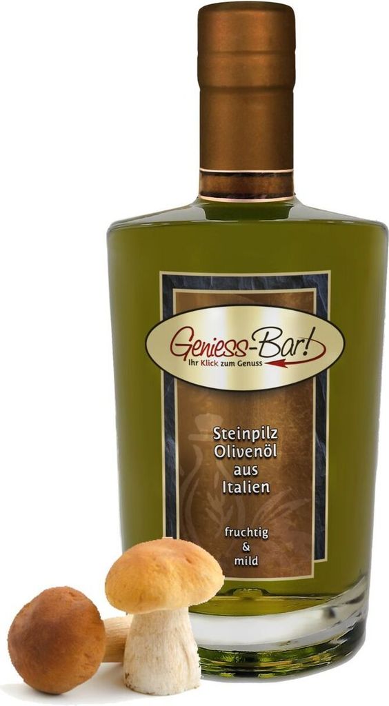 Steinpilz Olivenöl aus Italien 0,7L sehr aromatisch kaltgepresst extra vergine