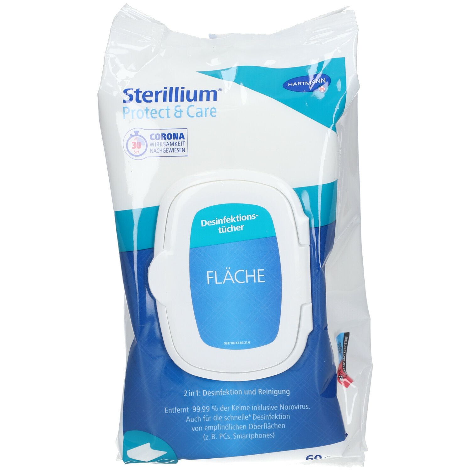 Sterillium® Protect & Care Land Display towels