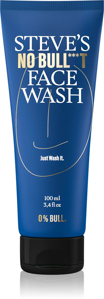 Steve's No Bull***t Face Wash cleansing gel for the face