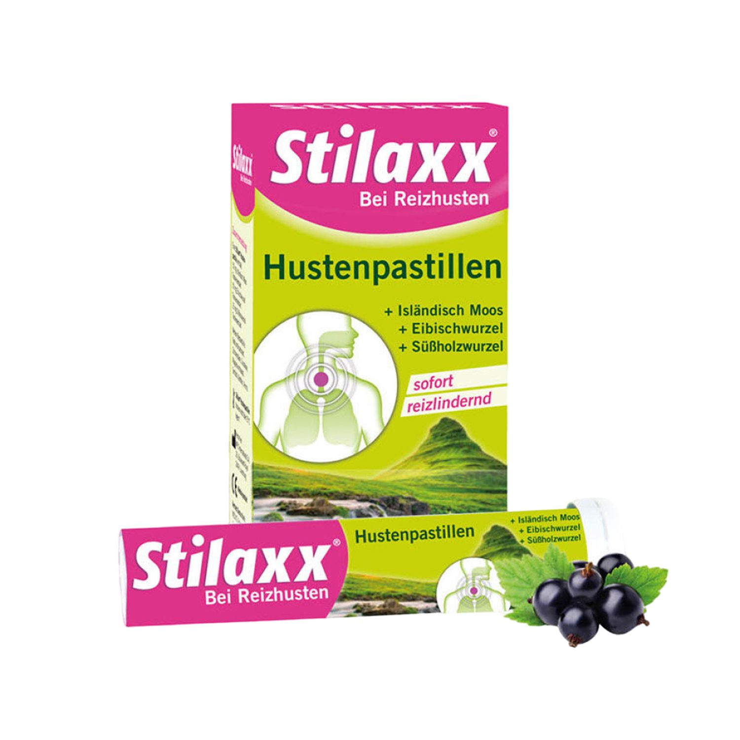 Stilaxx® cough pastilles - for everyone from 4 years