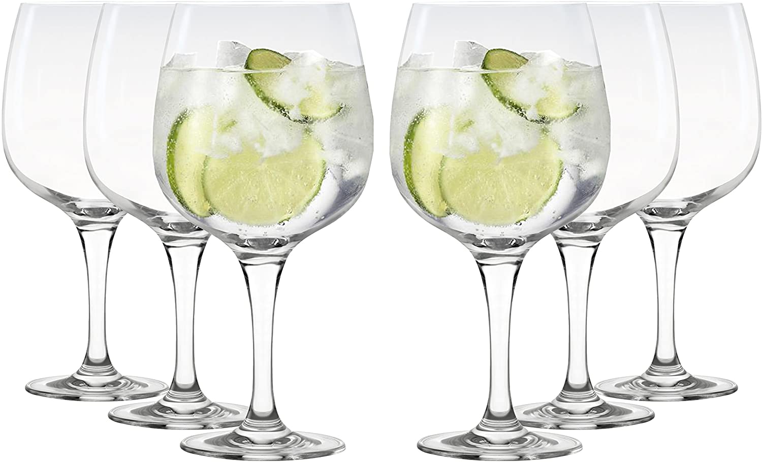 Stalzle Stölzle Lausitz 160 00 37 Gin Tonic Glasses Cocktail Glasses Set of 6 Dishwasher Safe Lead-Free Crystal Glass 755 ml Catering & Hotel Industry Quality