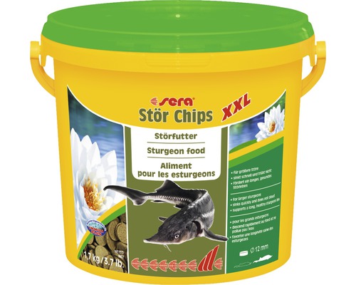 Sturgeon food sera Sturgeon Chips XXL 3,800 ml