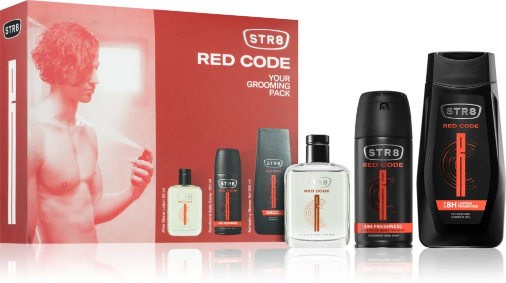 STR8 Red Code gift set for men