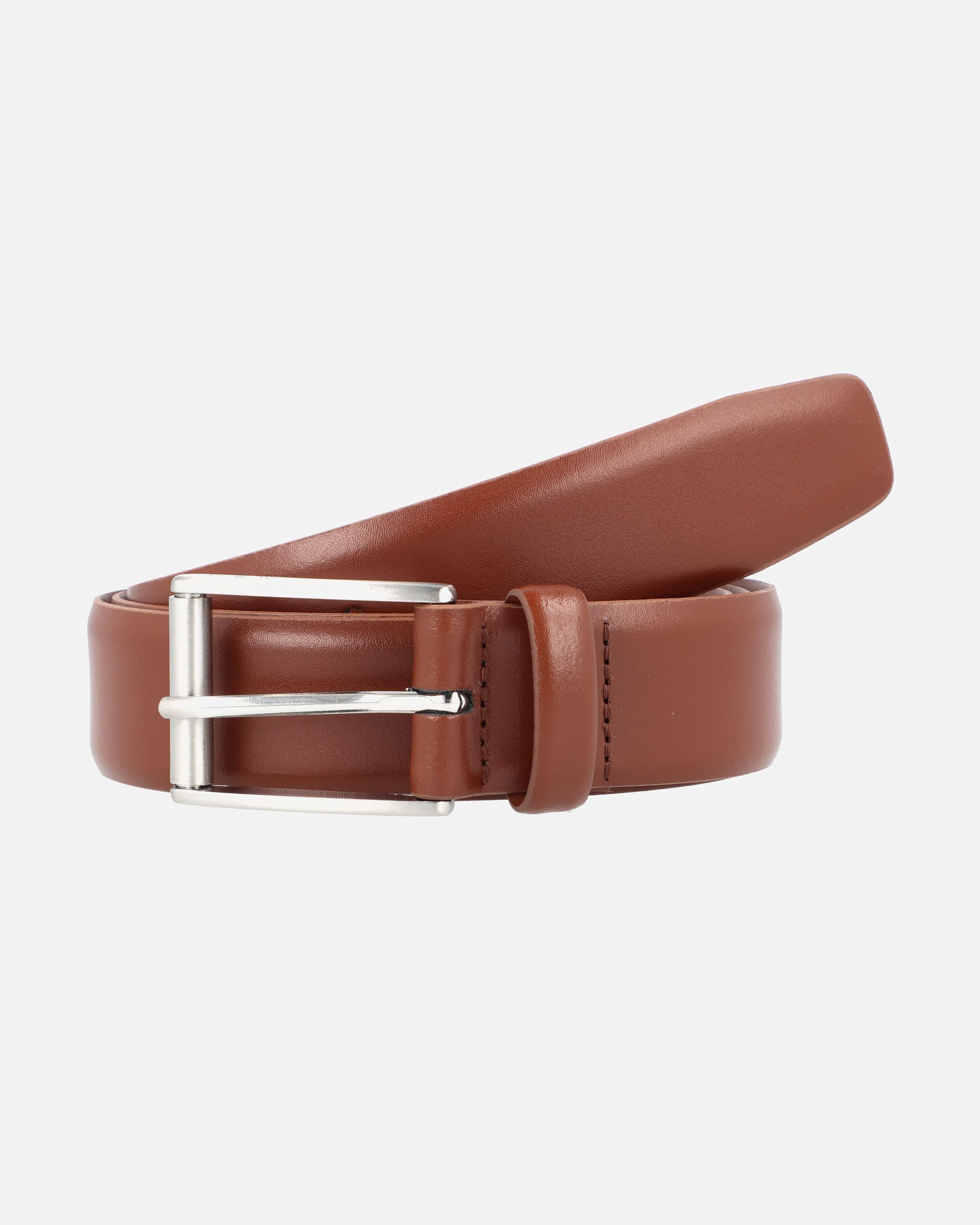 Strellson belt belt leather (cognac cognac)
