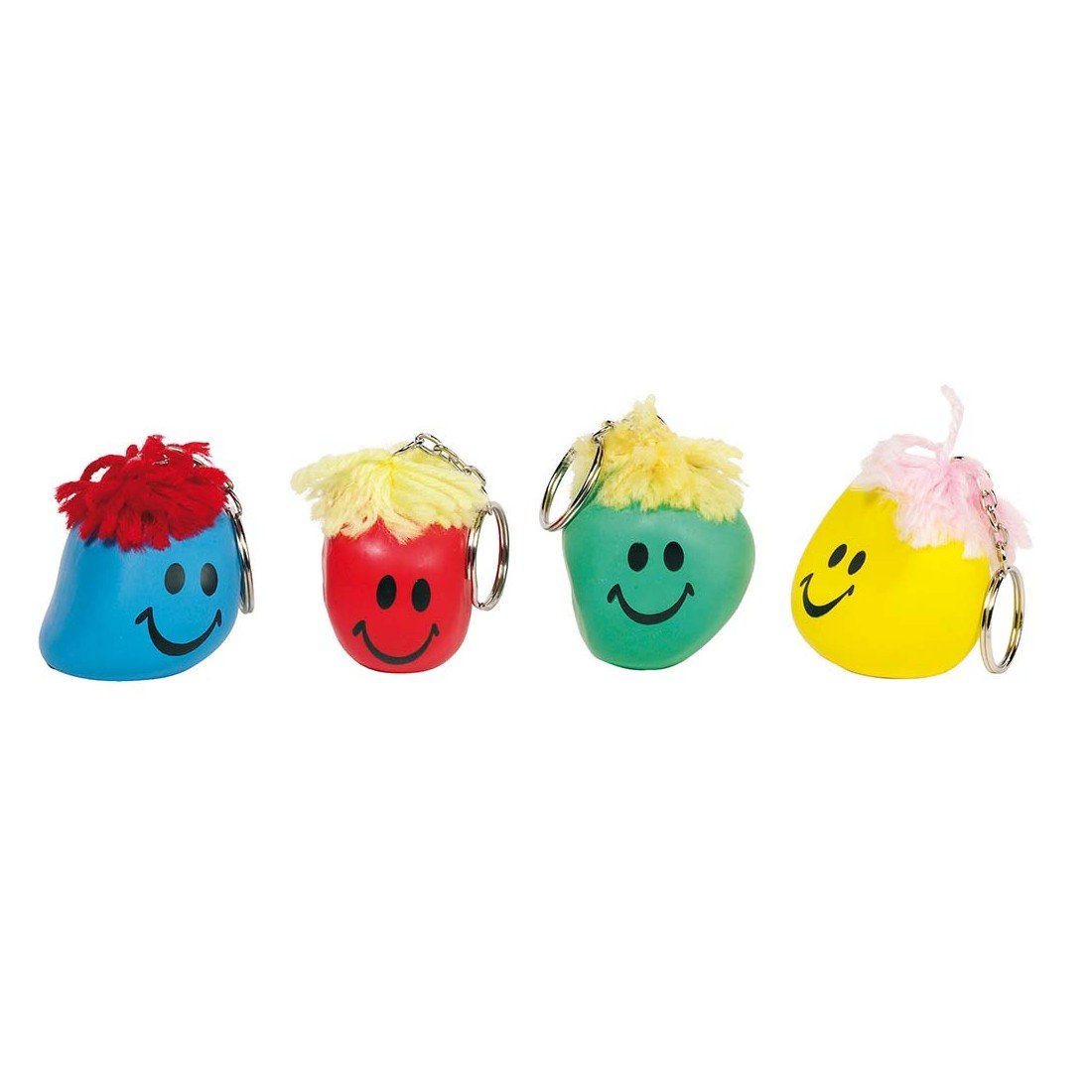 Goki Stretchy Balloon Funny Face With Key-Ring