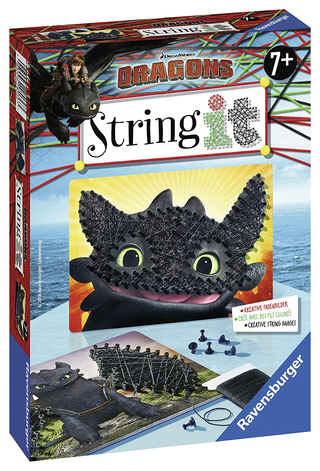 Ravensburger String It Mini Dragons A