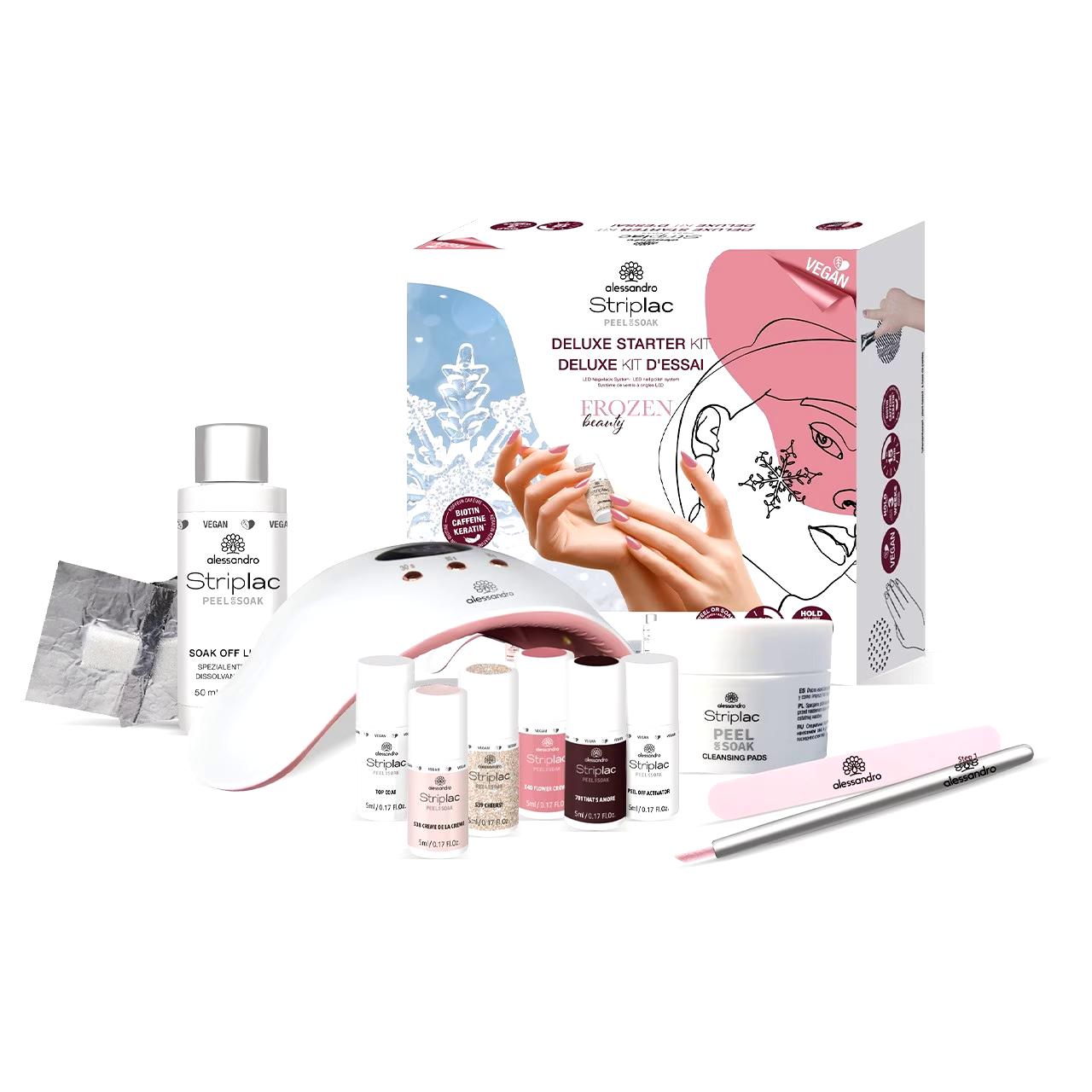 StriplacDeluxe Starter Kit Frozen Beauty
Nail care set