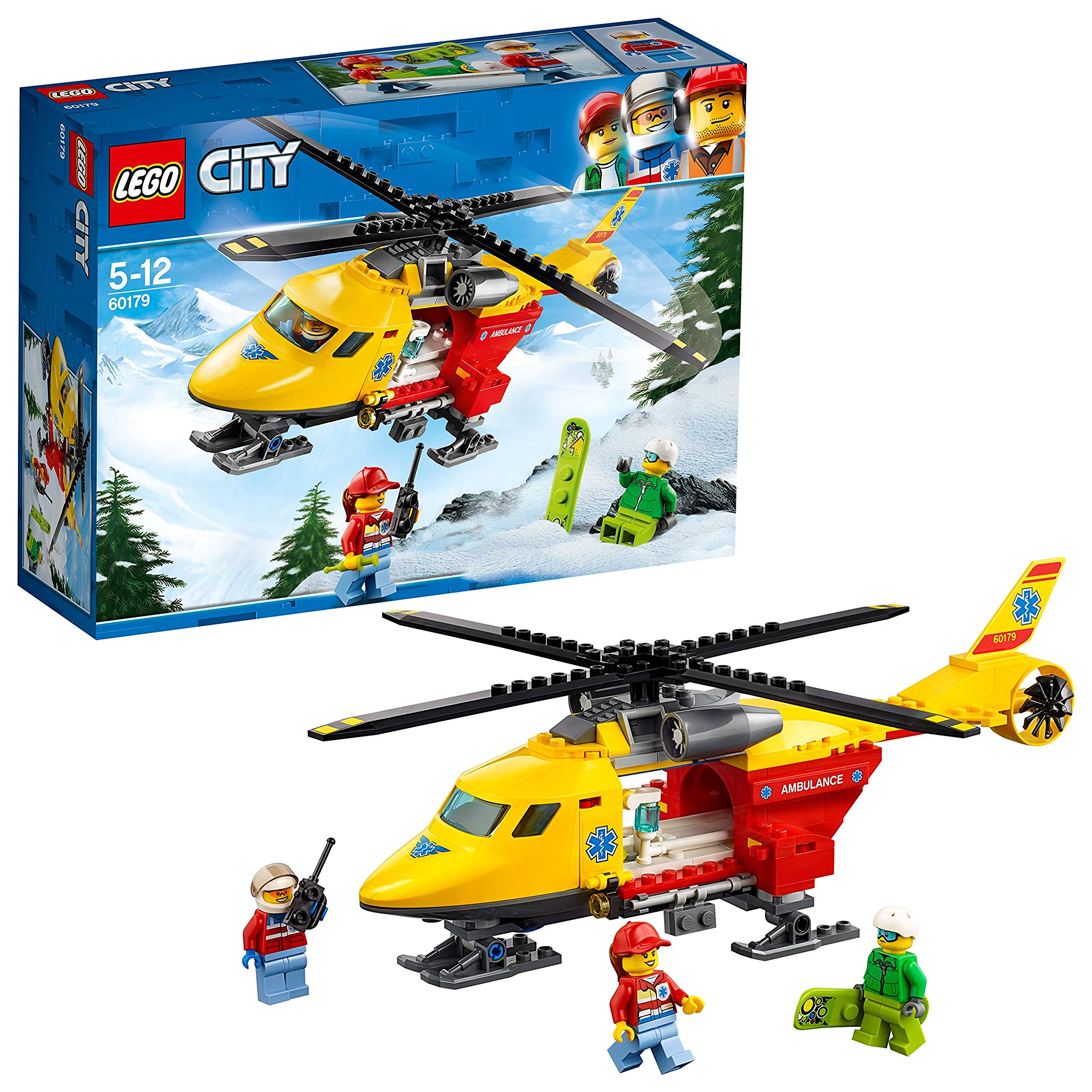 Lego Strong Vehicles Rescue Helicopter Fun Toy