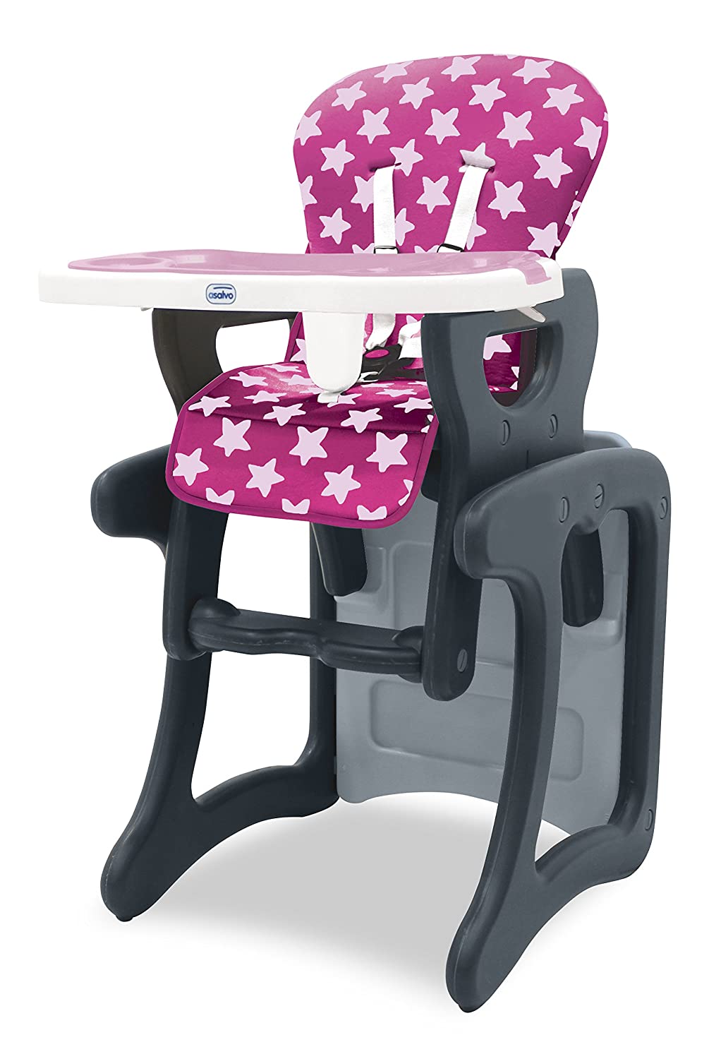 asalvo High Chair Activity pink