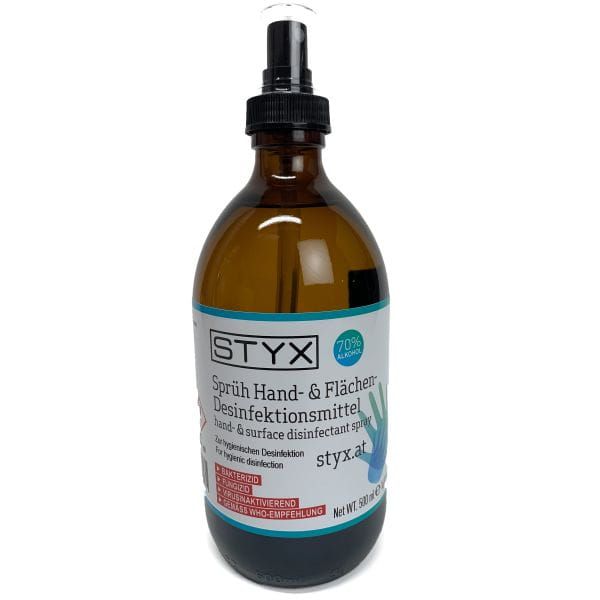 STYX Sprüh Hand- & Flächendesinfektionsmittel 500ml