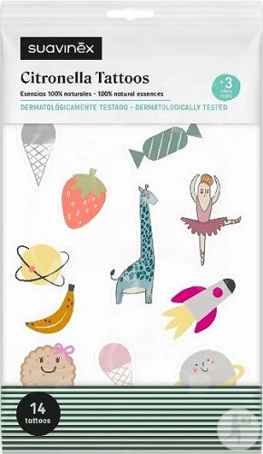 Suavinex Lemongrass Tattoos 14 pieces