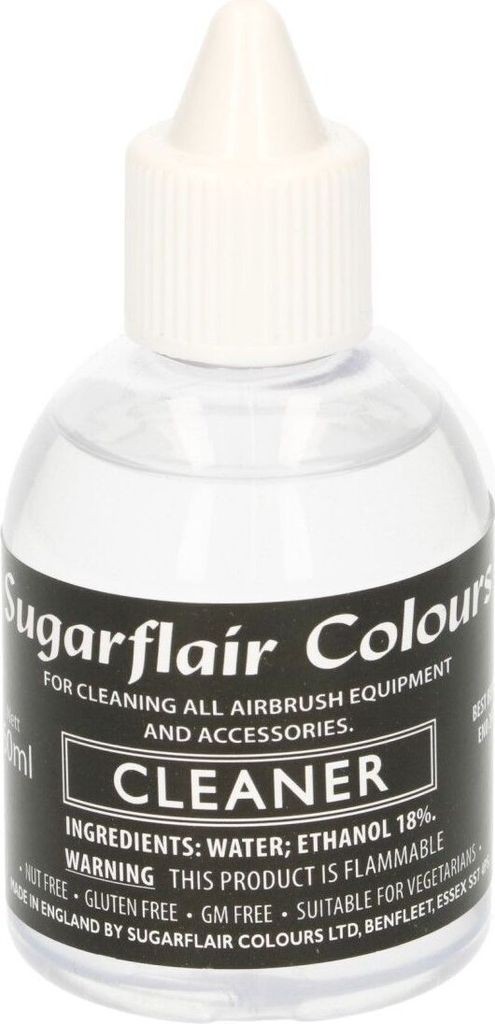 Sugarflair airbrush cleaner - cleaner - 60ml food coloring Sugarflair