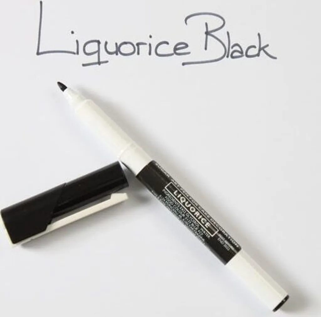 Sugarflair Food Coloring Pen Liquorice Black