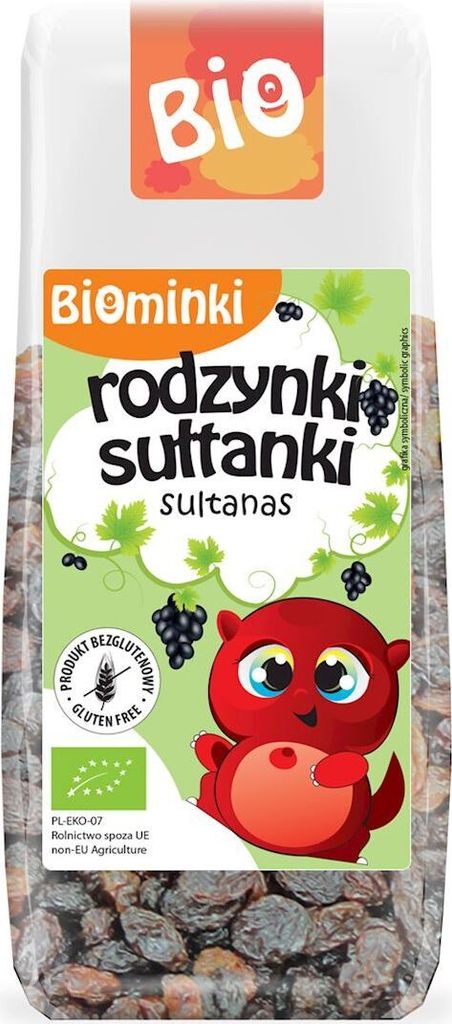SULTANA RAISINS 150 g - BIOMINKI