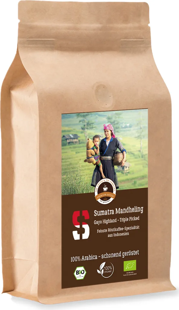 Sumatra Mandheling Gayo Highland - 500 g Whole Bean
