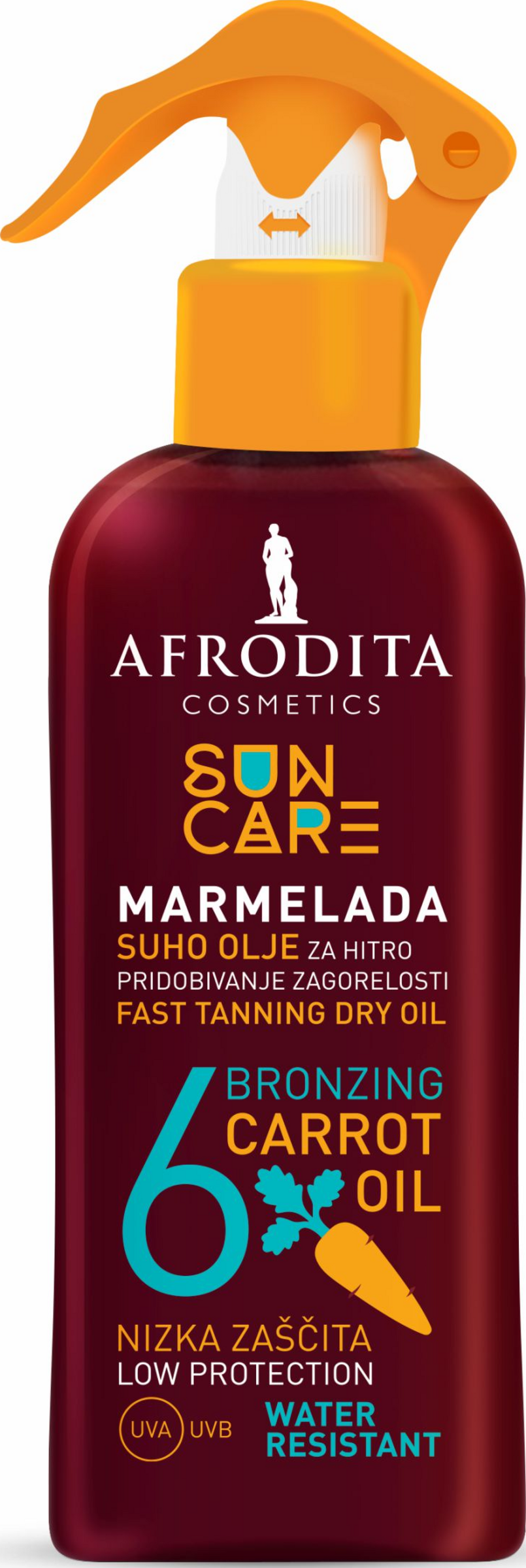 Afrodita Cosmetics SUN CARE Jam tanning oil SPF 6