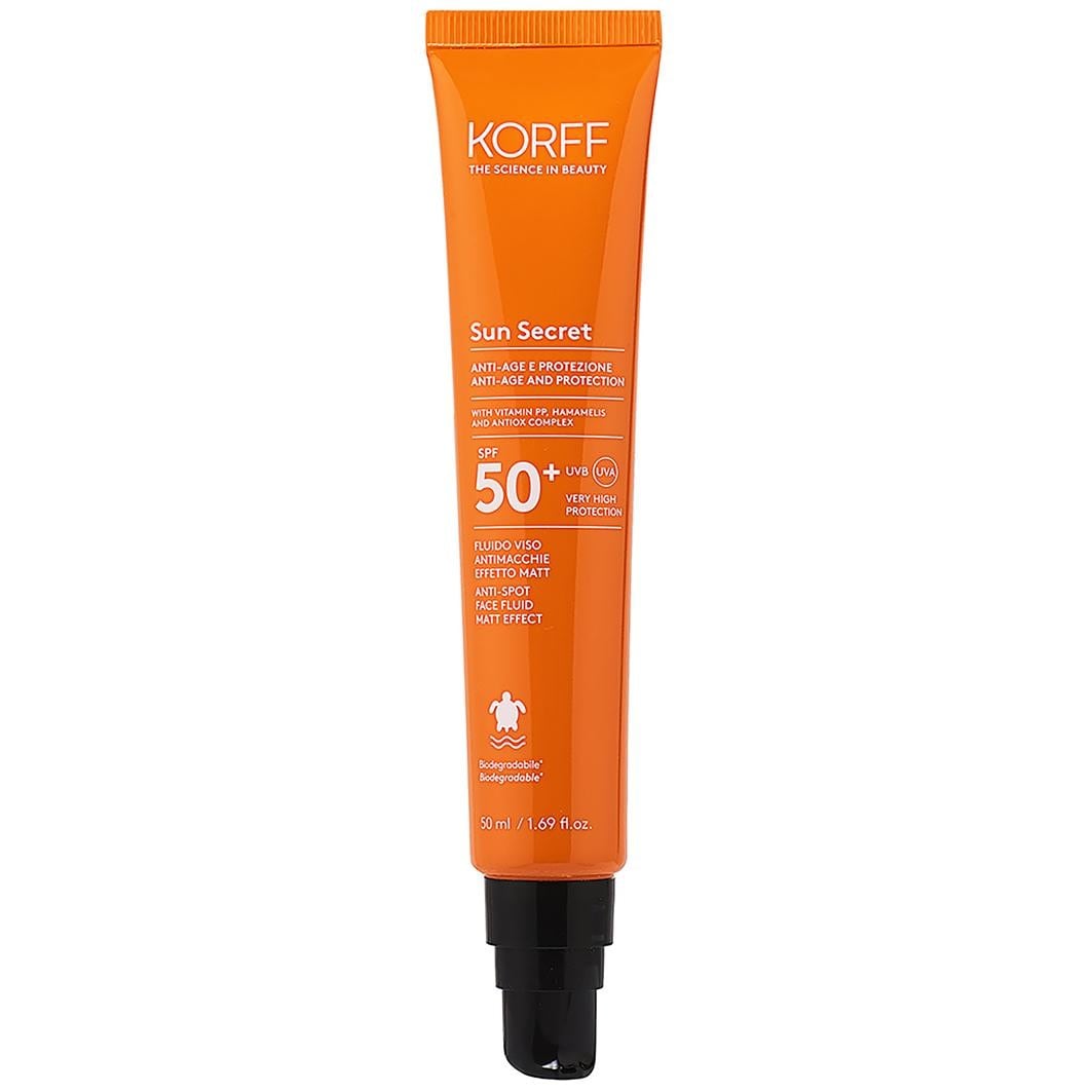 KORFF Sun Secret Anti Spot Face Fluid Mat Sun Protection SPF 50+